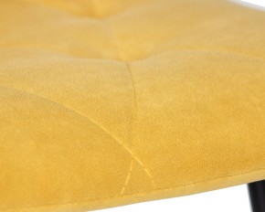 Стул обеденный DOBRIN CHILLY ROMBO, Горчичный Simple 15, основание черное в Нижневартовске - niznevartovsk.ok-mebel.com | фото 10