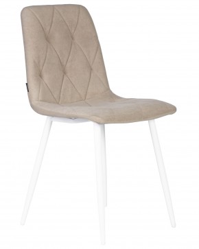 Стул обеденный DOBRIN CHILLY ROMBO, Капучино Simple 05, основание белый в Нижневартовске - niznevartovsk.ok-mebel.com | фото 2