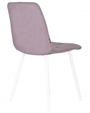 Стул обеденный DOBRIN CHILLY ROMBO, Лавандовый Simple 48, основание белый в Нижневартовске - niznevartovsk.ok-mebel.com | фото 4