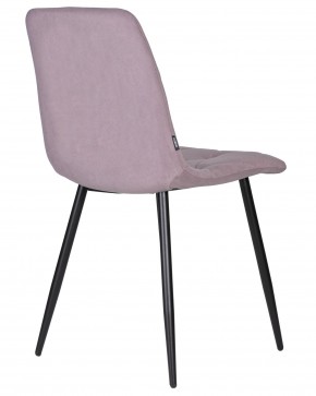 Стул обеденный DOBRIN CHILLY ROMBO, Лавандовый Simple 48, основание черное в Нижневартовске - niznevartovsk.ok-mebel.com | фото 4