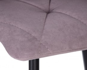 Стул обеденный DOBRIN CHILLY ROMBO, Лавандовый Simple 48, основание черное в Нижневартовске - niznevartovsk.ok-mebel.com | фото 7