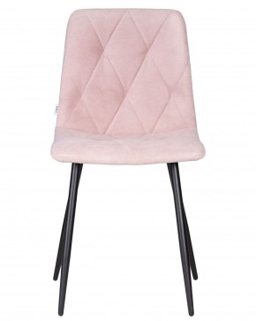 Стул обеденный DOBRIN CHILLY ROMBO, Розовый Simple 03, основание черное в Нижневартовске - niznevartovsk.ok-mebel.com | фото 6
