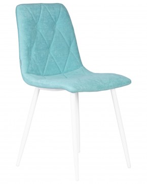 Стул обеденный DOBRIN CHILLY ROMBO, Тиффани Simple 51, основание белый в Нижневартовске - niznevartovsk.ok-mebel.com | фото 2