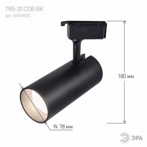 Светильник на штанге Эра  TR5-30 COB BK в Нижневартовске - niznevartovsk.ok-mebel.com | фото 5