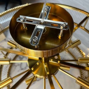 Светильник на штанге Imperiumloft RH Marais Round Chandelier 40,2668 в Нижневартовске - niznevartovsk.ok-mebel.com | фото 15
