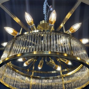 Светильник на штанге Imperiumloft RH Marais Round Chandelier 40,2668 в Нижневартовске - niznevartovsk.ok-mebel.com | фото 5