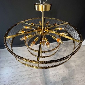 Светильник на штанге Imperiumloft RH Marais Round Chandelier 40,2668 в Нижневартовске - niznevartovsk.ok-mebel.com | фото 8