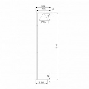 Торшер Elektrostandard Bevel a068473 в Нижневартовске - niznevartovsk.ok-mebel.com | фото 2