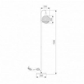 Торшер Eurosvet Gemini 80492/1 черный в Нижневартовске - niznevartovsk.ok-mebel.com | фото 4