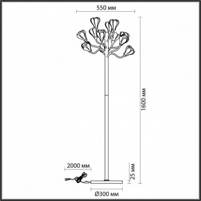 Торшер Odeon Light Gardi 5090/12F в Нижневартовске - niznevartovsk.ok-mebel.com | фото 5