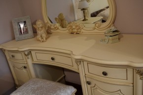 Туалетный стол + Зеркало Мона Лиза (крем) в Нижневартовске - niznevartovsk.ok-mebel.com | фото 5