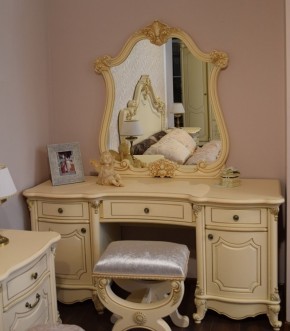 Туалетный стол + Зеркало Мона Лиза (крем) в Нижневартовске - niznevartovsk.ok-mebel.com | фото 6
