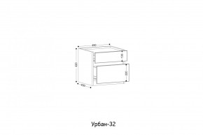 УРБАН- 32 Тумба в Нижневартовске - niznevartovsk.ok-mebel.com | фото 2