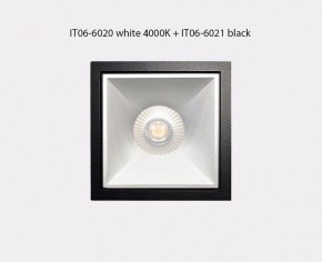 Встраиваемый светильник Italline IT06-6020 IT06-6020 white 4000K + IT06-6021 white в Нижневартовске - niznevartovsk.ok-mebel.com | фото 3