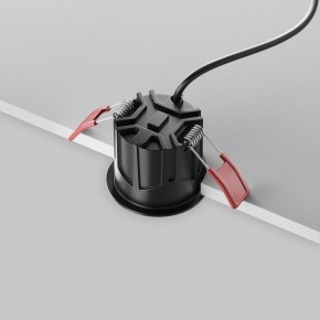 Встраиваемый светильник Maytoni Alfa LED DL043-01-10W2.7K-RD-B в Нижневартовске - niznevartovsk.ok-mebel.com | фото 9