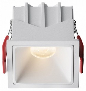 Встраиваемый светильник Maytoni Alfa LED DL043-01-10W3K-SQ-W-1 в Нижневартовске - niznevartovsk.ok-mebel.com | фото