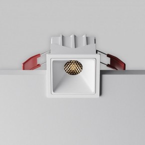 Встраиваемый светильник Maytoni Alfa LED DL043-01-10W3K-SQ-W-1 в Нижневартовске - niznevartovsk.ok-mebel.com | фото 2