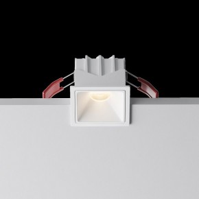 Встраиваемый светильник Maytoni Alfa LED DL043-01-10W3K-SQ-W-1 в Нижневартовске - niznevartovsk.ok-mebel.com | фото 5