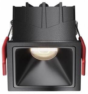 Встраиваемый светильник Maytoni Alfa LED DL043-01-10W4K-SQ-B-1 в Нижневартовске - niznevartovsk.ok-mebel.com | фото