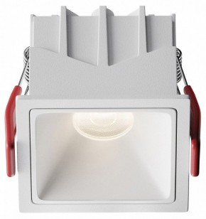 Встраиваемый светильник Maytoni Alfa LED DL043-01-10W4K-SQ-W-1 в Нижневартовске - niznevartovsk.ok-mebel.com | фото