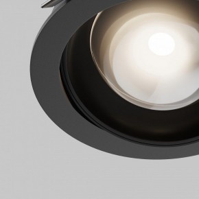 Встраиваемый светильник Maytoni Lens DL105-12W4K-B в Нижневартовске - niznevartovsk.ok-mebel.com | фото 8