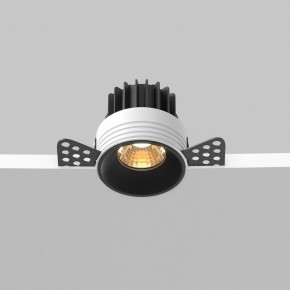 Встраиваемый светильник Maytoni Round DL058-7W2.7K-TRS-B в Нижневартовске - niznevartovsk.ok-mebel.com | фото 4