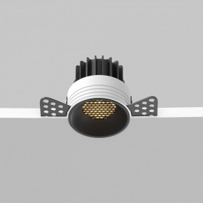 Встраиваемый светильник Maytoni Round DL058-7W2.7K-TRS-B в Нижневартовске - niznevartovsk.ok-mebel.com | фото 7