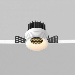 Встраиваемый светильник Maytoni Round DL058-7W2.7K-TRS-W в Нижневартовске - niznevartovsk.ok-mebel.com | фото 7
