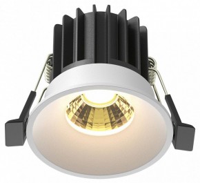 Встраиваемый светильник Maytoni Round DL058-7W2.7K-W в Нижневартовске - niznevartovsk.ok-mebel.com | фото 2