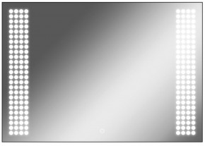 Зеркало Cosmo 100 black с подсветкой Sansa (SC1047Z) в Нижневартовске - niznevartovsk.ok-mebel.com | фото 1