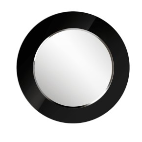 Зеркало круглое черный (РМ/02) в Нижневартовске - niznevartovsk.ok-mebel.com | фото 1