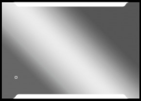 Зеркало Оттава 1000х700 с подсветкой Домино (GL7028Z) в Нижневартовске - niznevartovsk.ok-mebel.com | фото 2